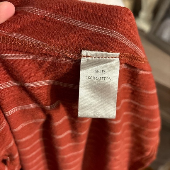 Easel Stripped Asymmetrical Top - Picture 8 of 9